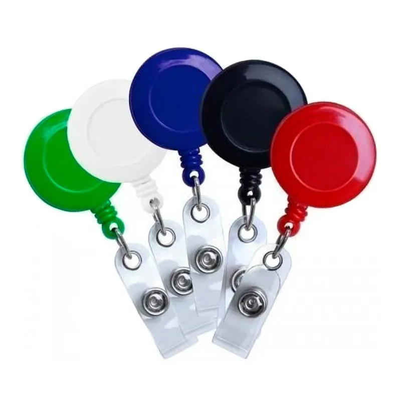 Roller Clip/Porta crachá retratil personalizado personalizado · Mundo dos Crachás